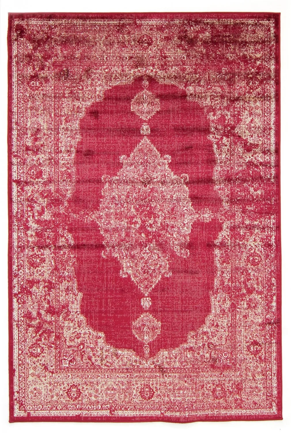 Wilton-teppe - Paola (rød) (Størrelse: 160 x 230 cm)