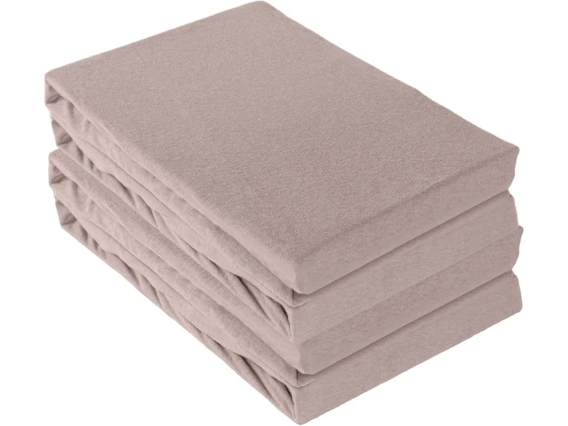 Fixleintuch DH DUOPACK 2*90x200cm taupe