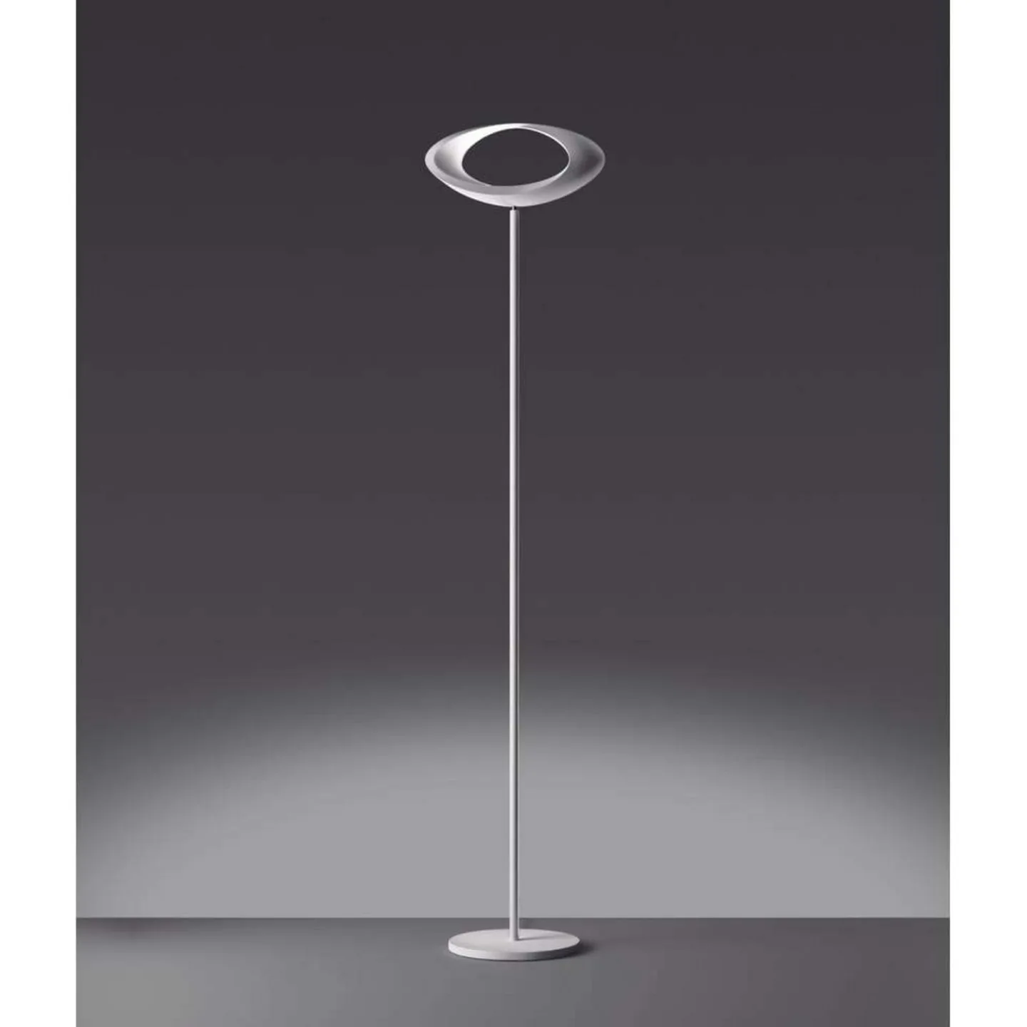 Cabildo F LED Stehleuchte 3000K White - Artemide - Wohnzimmer - Aluminium