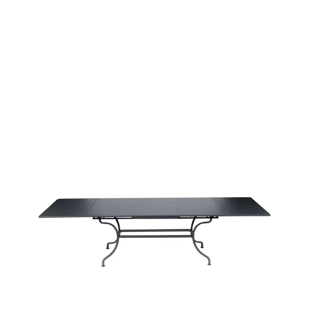 Fermob Romane bord inkl. iläggsskivor 2x50 cm Anthracite (grå)