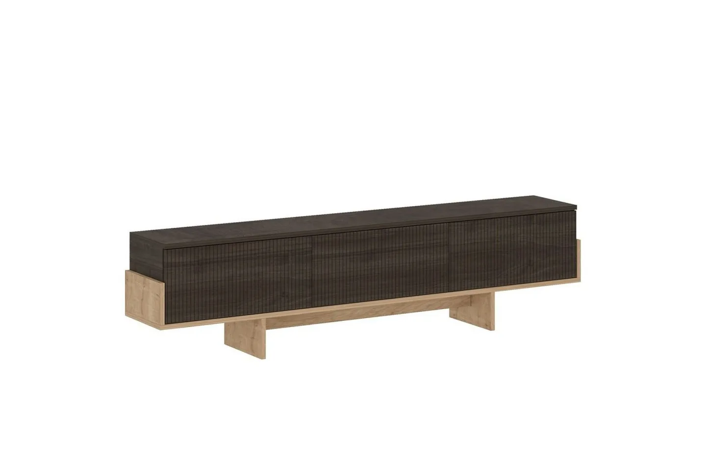 Brin Tv-bänk 180 cm - Natur/Brun