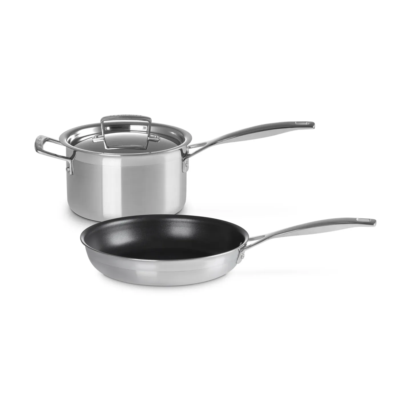 Le Creuset Le Creuset Topf- und Pfannenset Edelstahl, 2-teilig