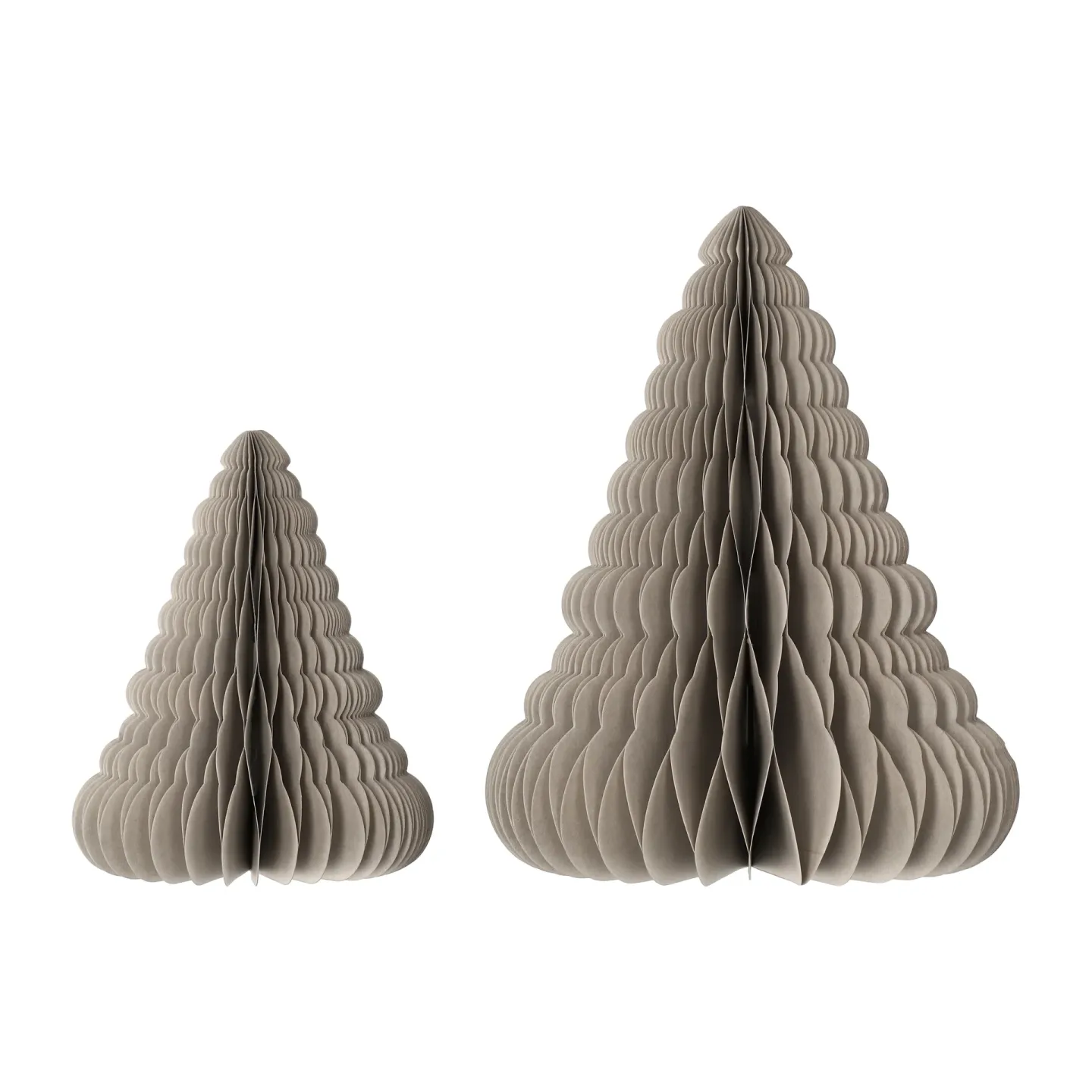 Scandi Living Trees juldekoration 2-pack Beige