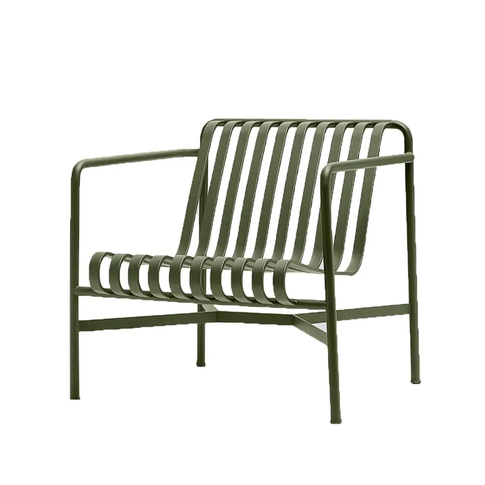 HAY Palissade Low loungefåtölj Olive