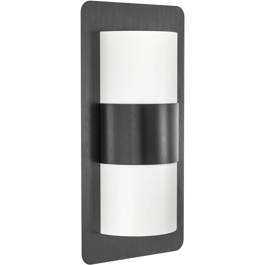 Eglo Wandlampe aussen Cistierna Grau Stahl verzinkt 35 cm - Farbe: anthrazit