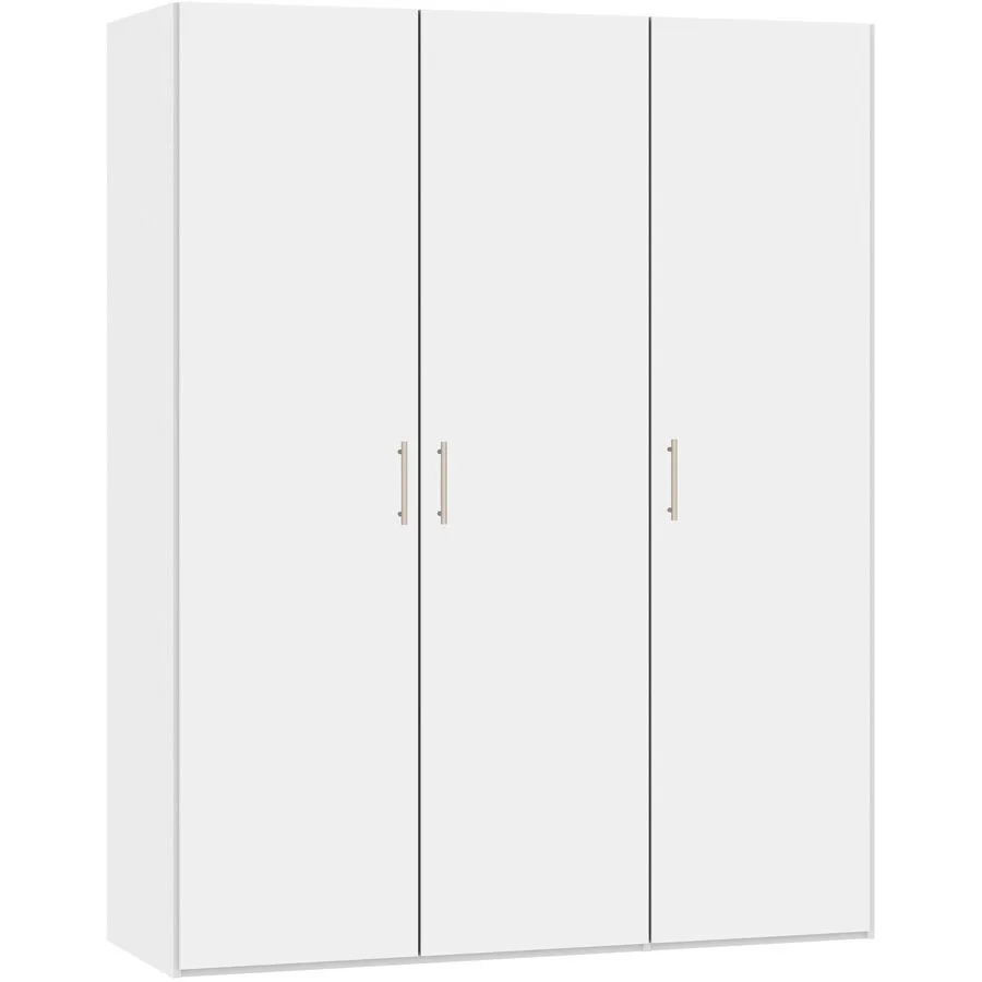 MyDeal Kleiderschrank Comfort go weiss Holzwerkstoff B 153 cm - Schweizer Möbelhersteller