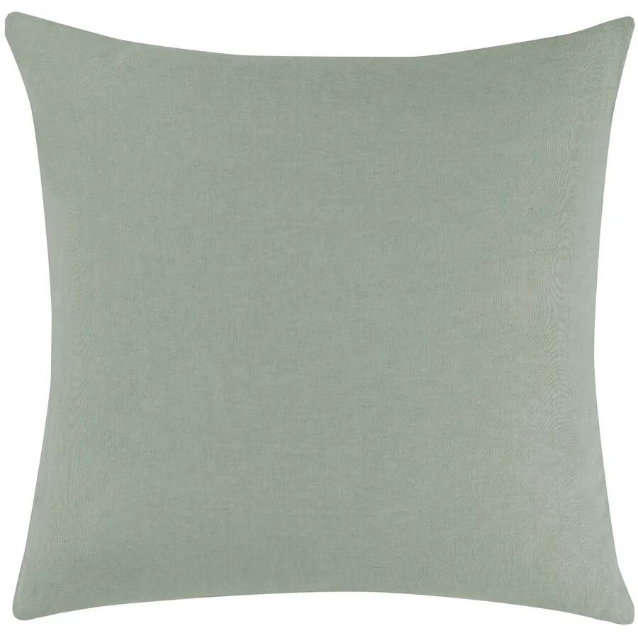 Kissenbezug Leana mint Einfarbig Leinen B 65 T 65 cm - Material: 100% Leinen
