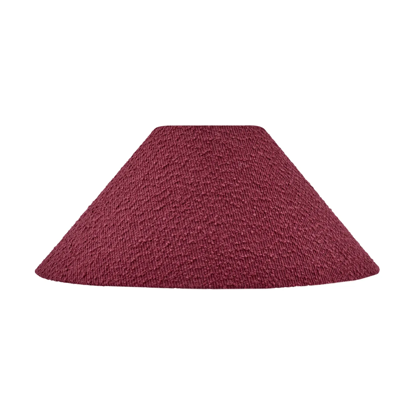 Globen Lighting Iris 45 Lampenschirm Bouclé burgunder