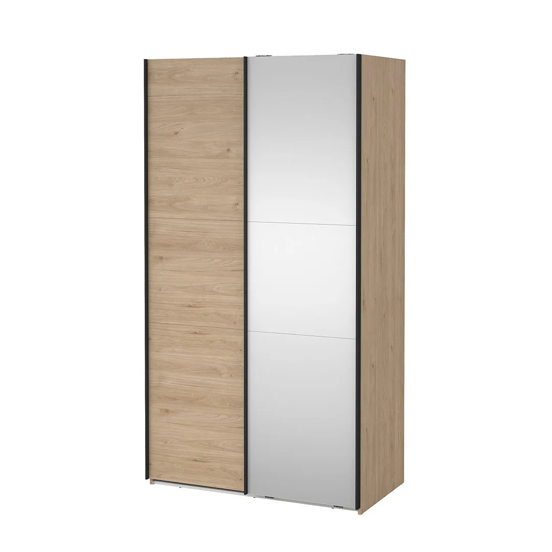 Como Schiebetürenschrank 2 Türen 120x220cm Eiche Dekor.