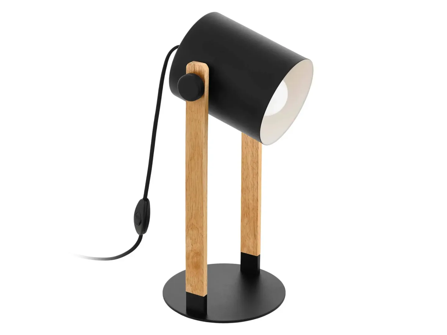 Eglo Tischlampe Hornwood Weiss | Schubiger Möbel