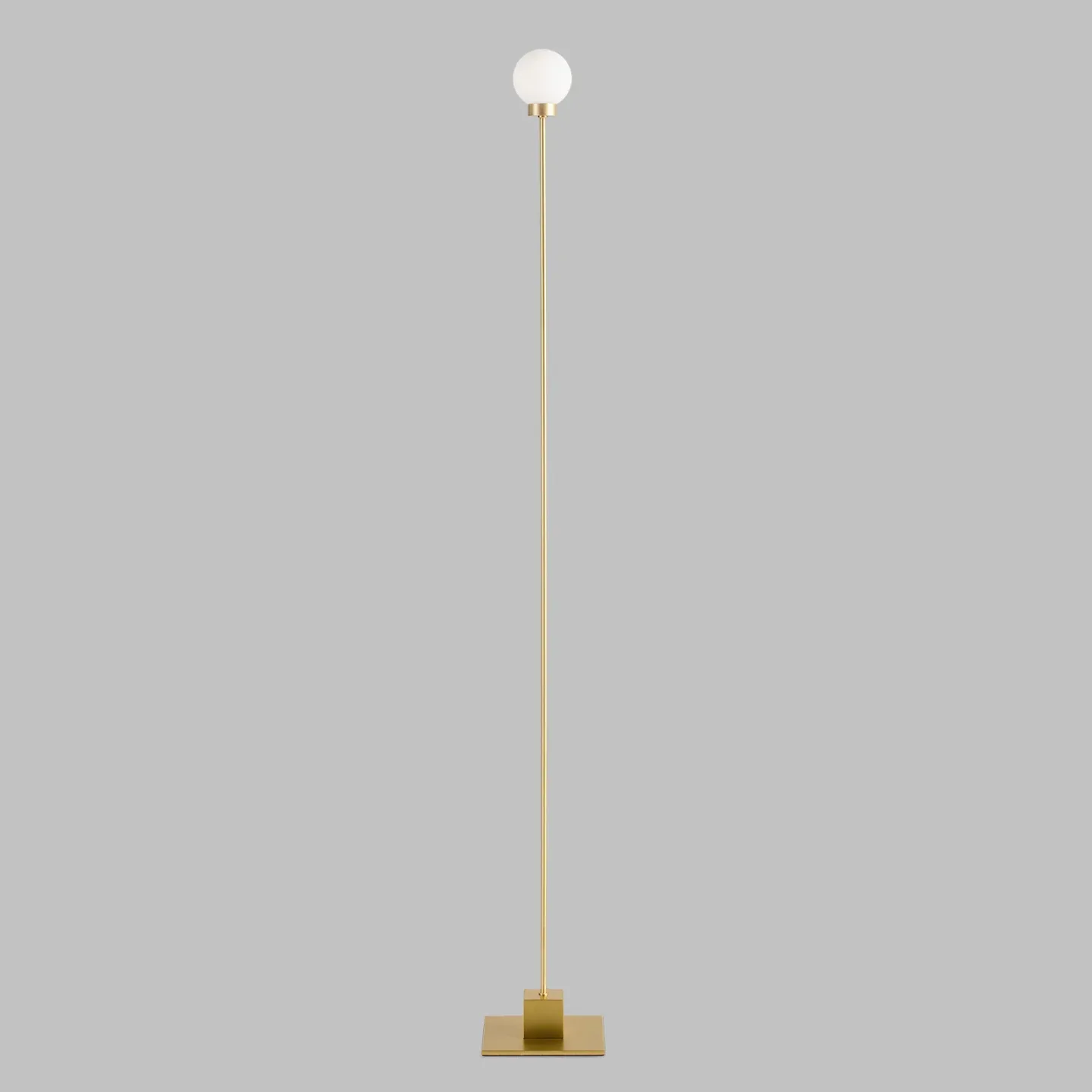 Snowball D8 Stehleuchte Brass - Northern - Wohnzimmer - Design - Metall - Einflammig