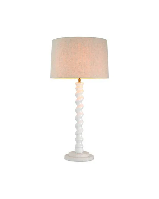 Massimo Table Lamp Piano White