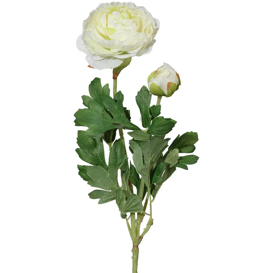 Kunstblume Modern Bohemian creme Kunststoff H 40 cm