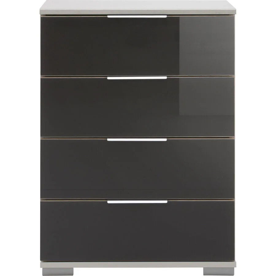 Nachttisch Peyton C grey Holzwerkstoff B 52 H 74 cm