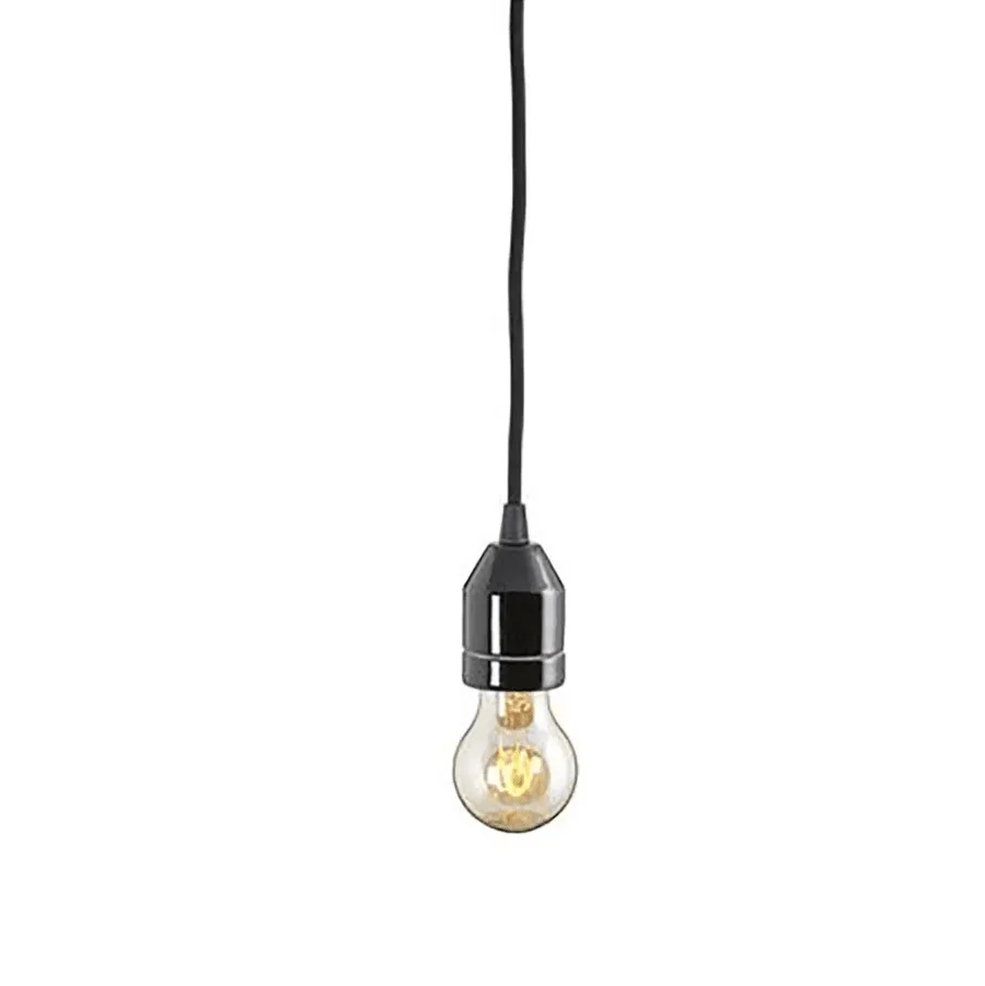Ifö electric - Klack Ø5 - Taklampa - Svart