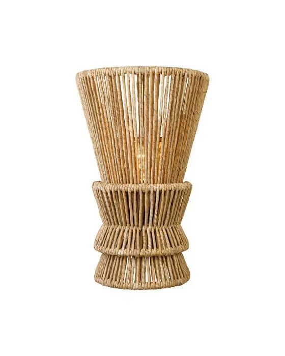 Antigua Sconce Natural Abaca M