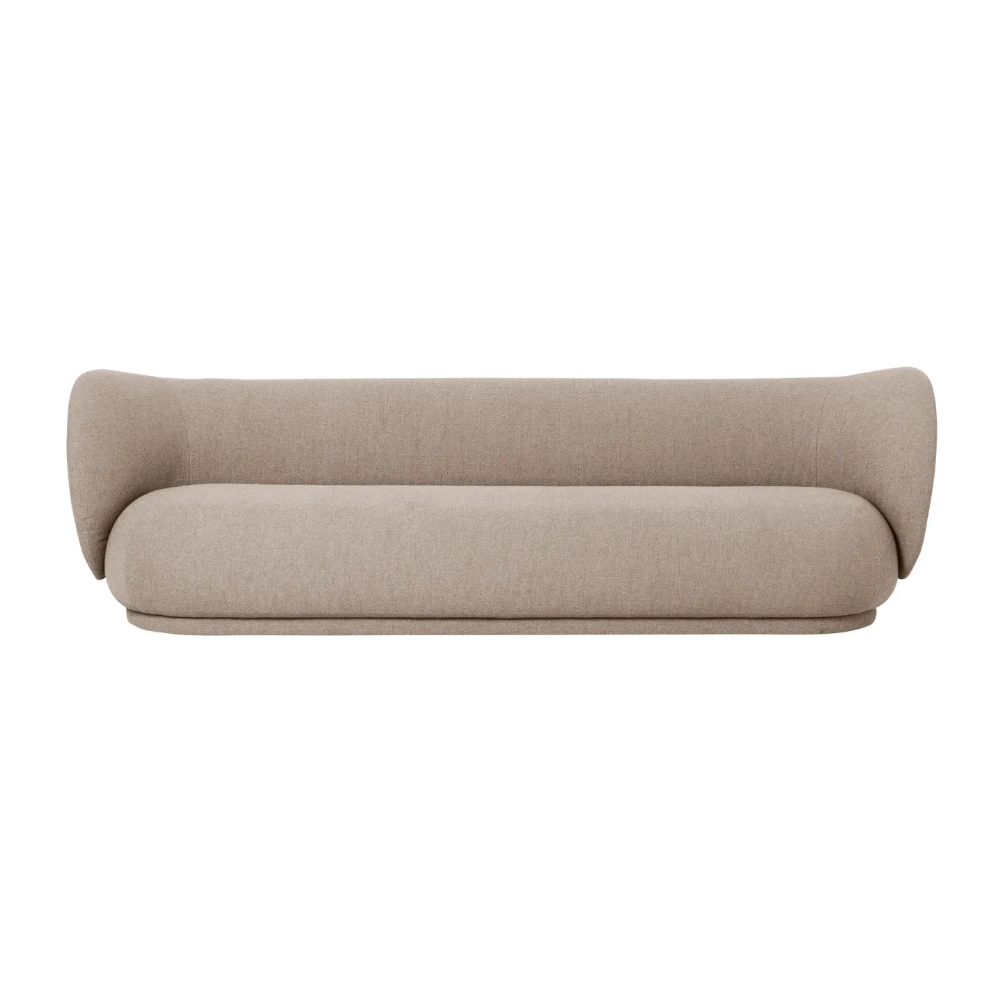 Ferm Living Rico Sofa bouclé 4-Sitzer Bouclé sand