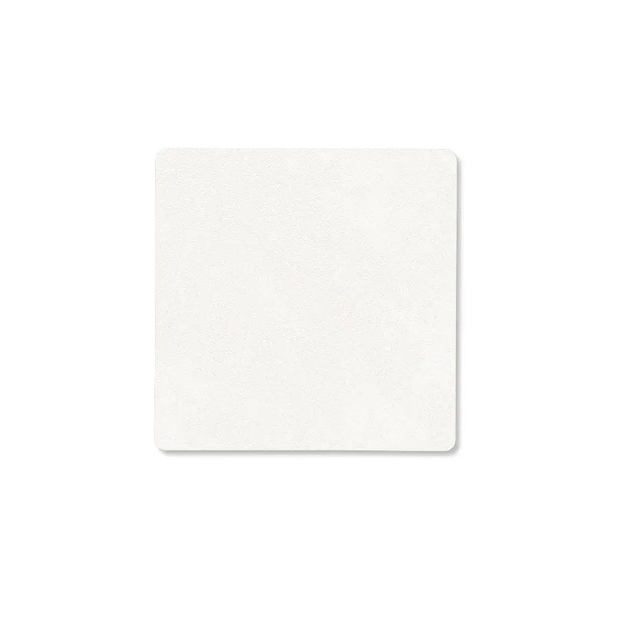 LIND DNA Nupo Glasuntersetzer square Pure white