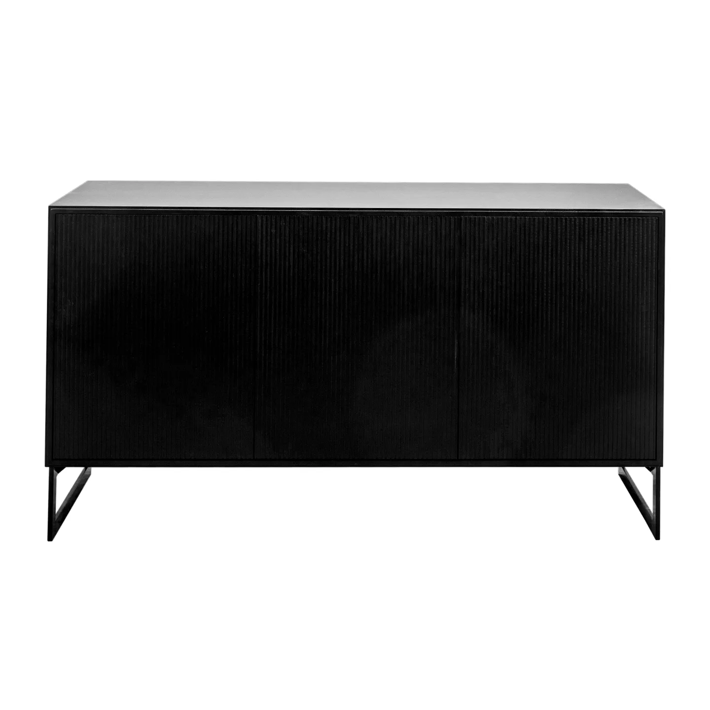 Englesson - Line Skänk 3 Dörrar 6713B Black / Black - Skänkar och sideboards - Metall