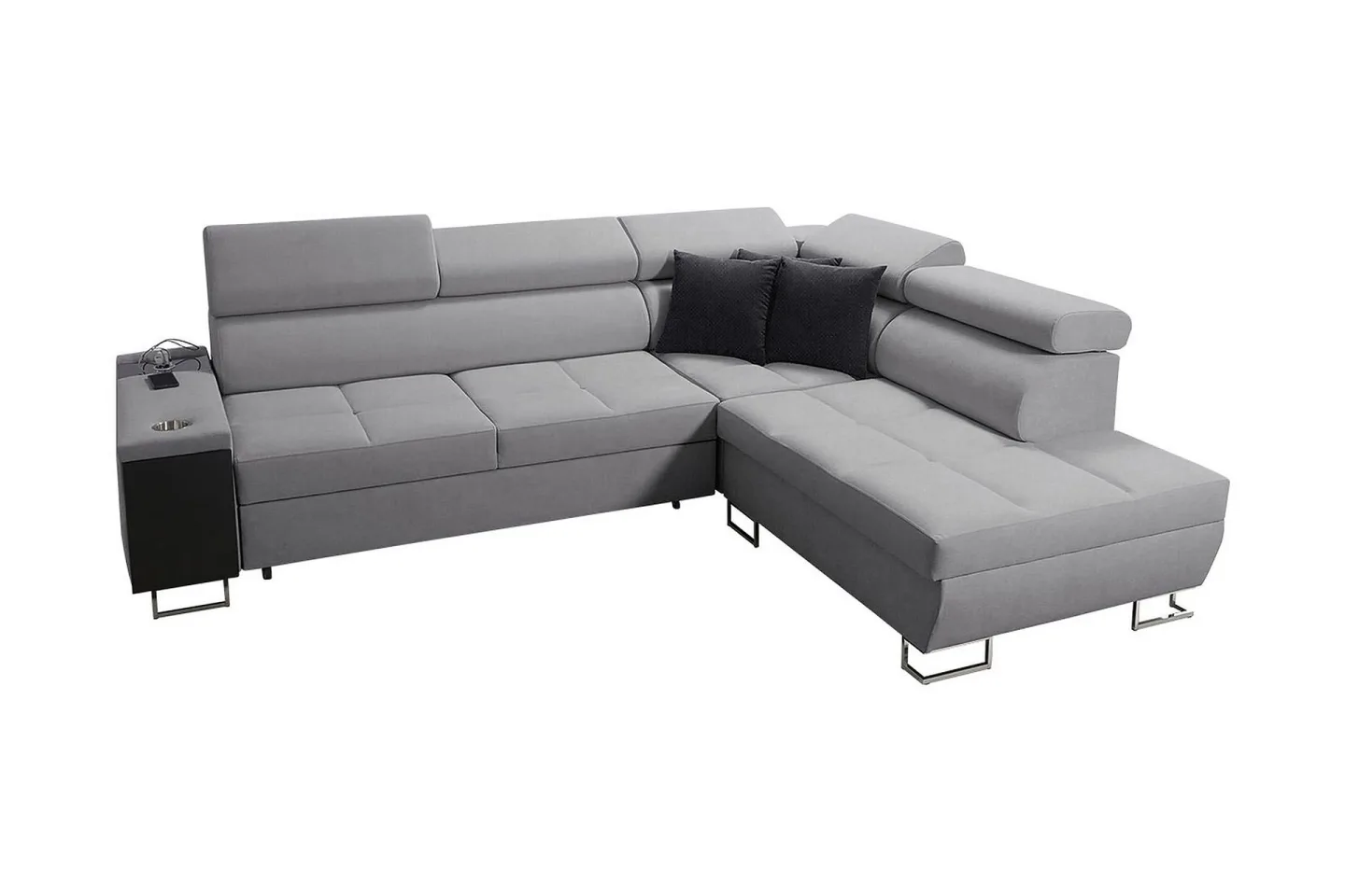 Morenia 3-sits Bäddsoffa Universal - Ljusgrå