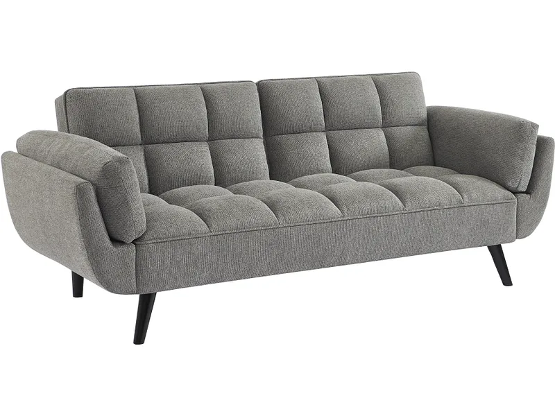 Bettsofa LUCY Stoff grau