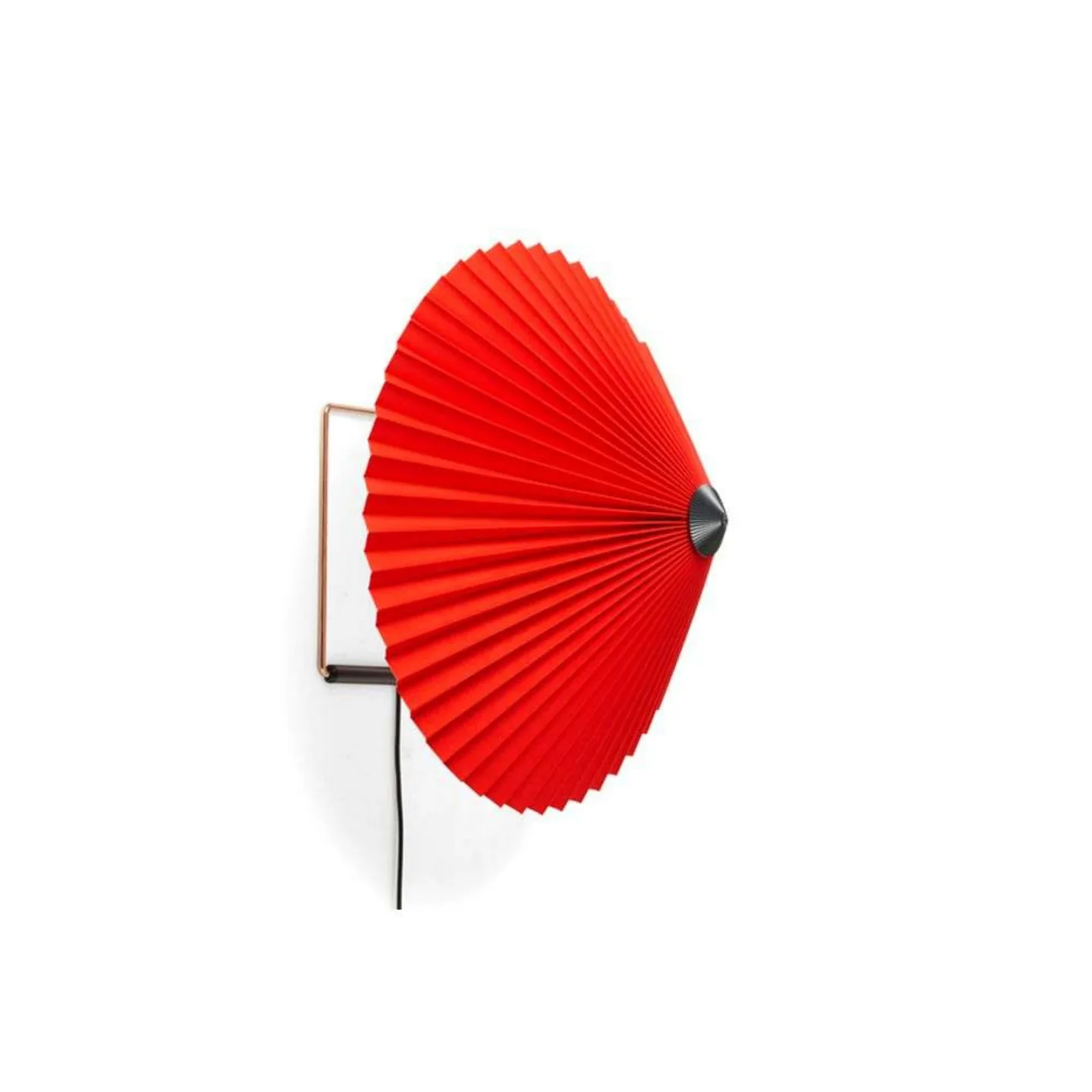 Matin 380 Wandleuchte Bright Red - HAY - Wohnzimmer - Metall