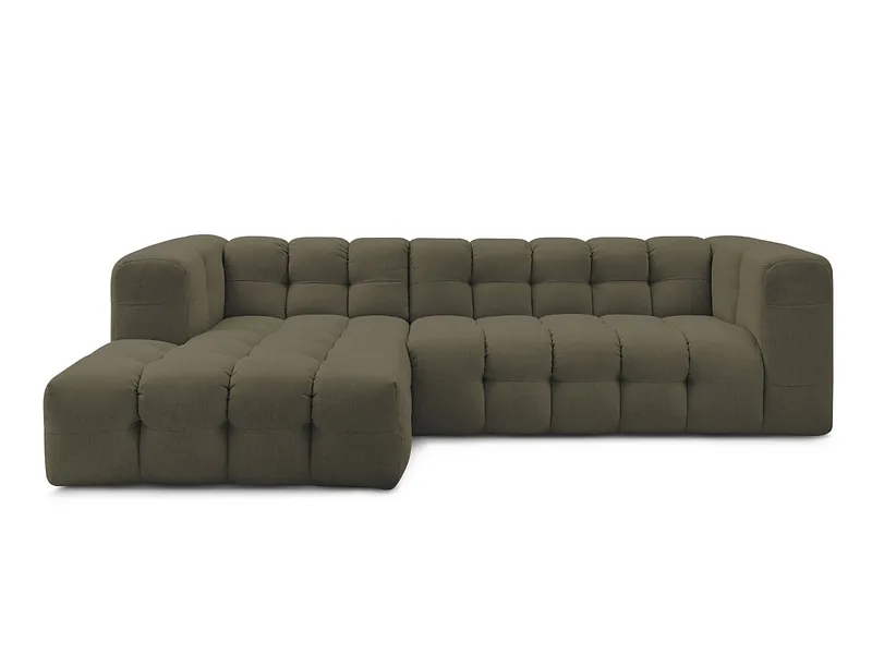 Ecksofa BOBOCHIC CLOUD Stoff grün