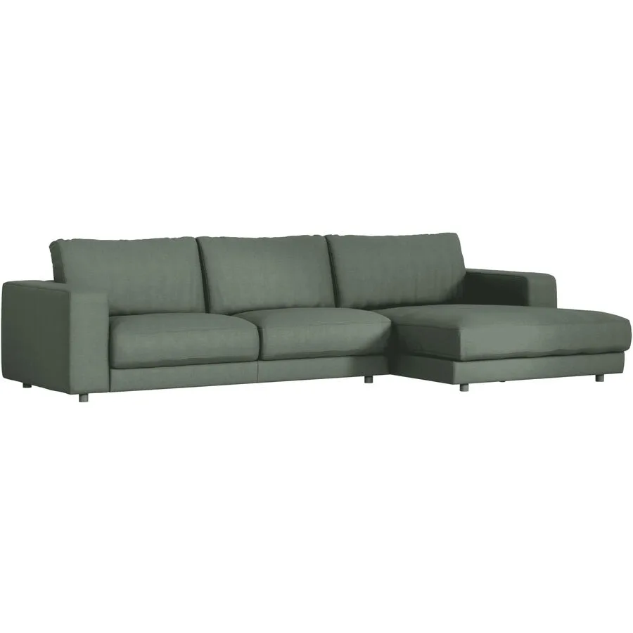 Ecksofa Ava Rechts Bezug: 100% Polyester oliv B 330 T 170 cm - Möbel Konfigurator: Traummöbel individuell zusammenstellen