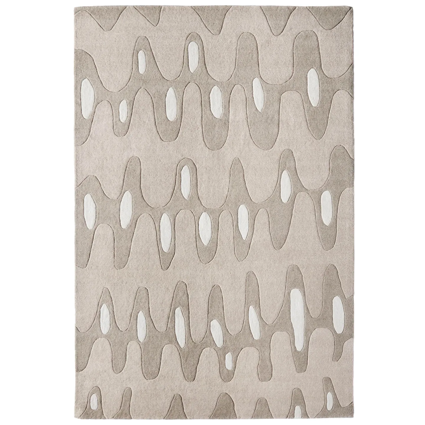 Dusty Deco - Wavy 300X400 - Ullmattor - Edin & Lina Kjellvertz - Mönstrad