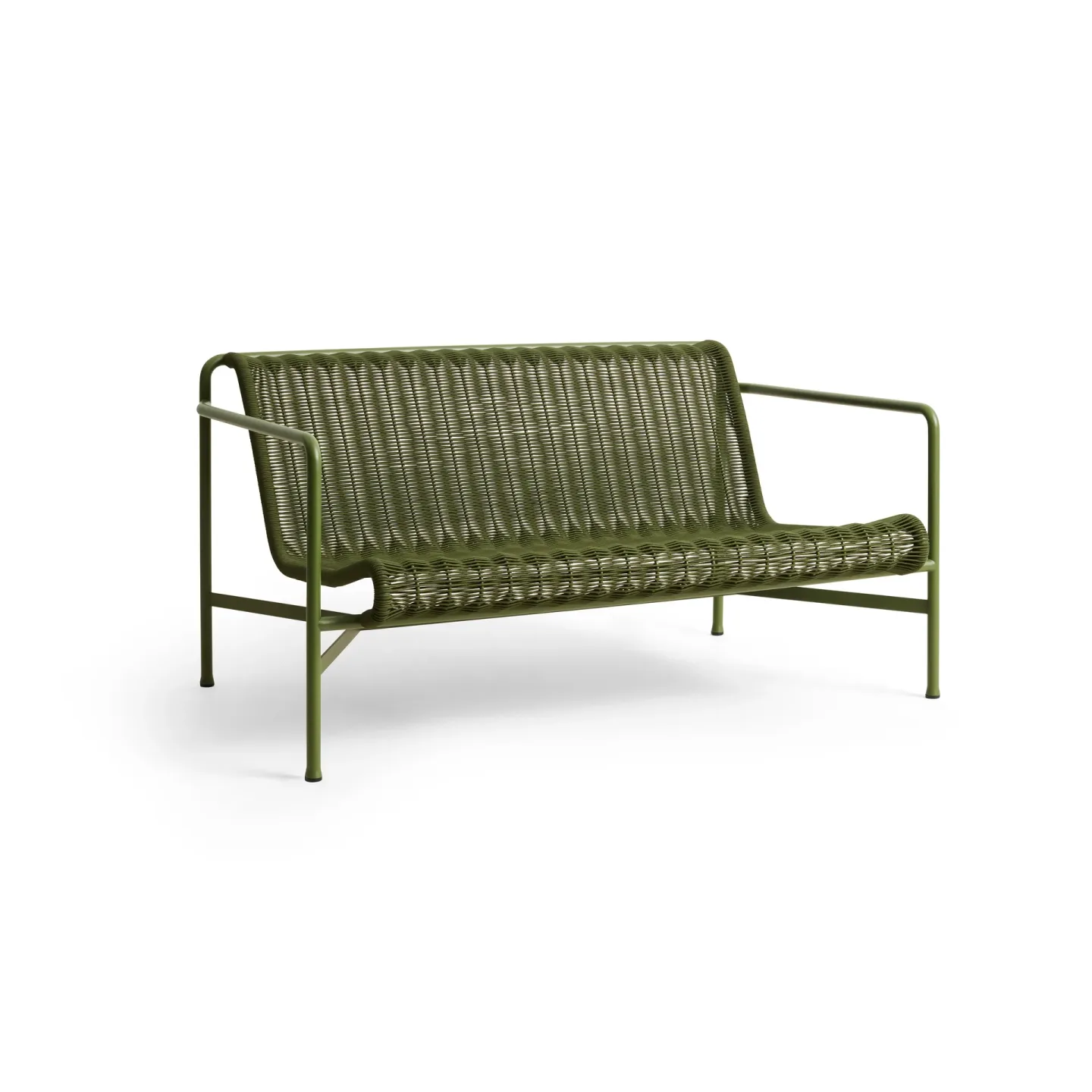 HAY Palissade Cord Loungesofa Olive