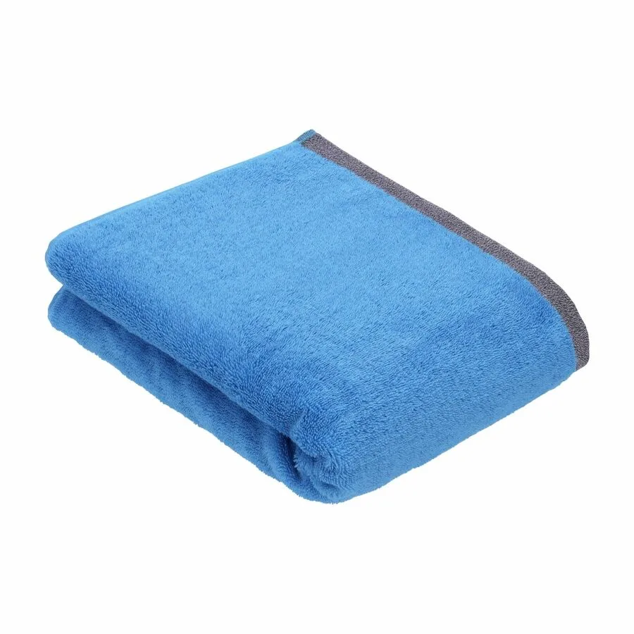 Bugatti Duschtuch Prato blau Baumwolle
