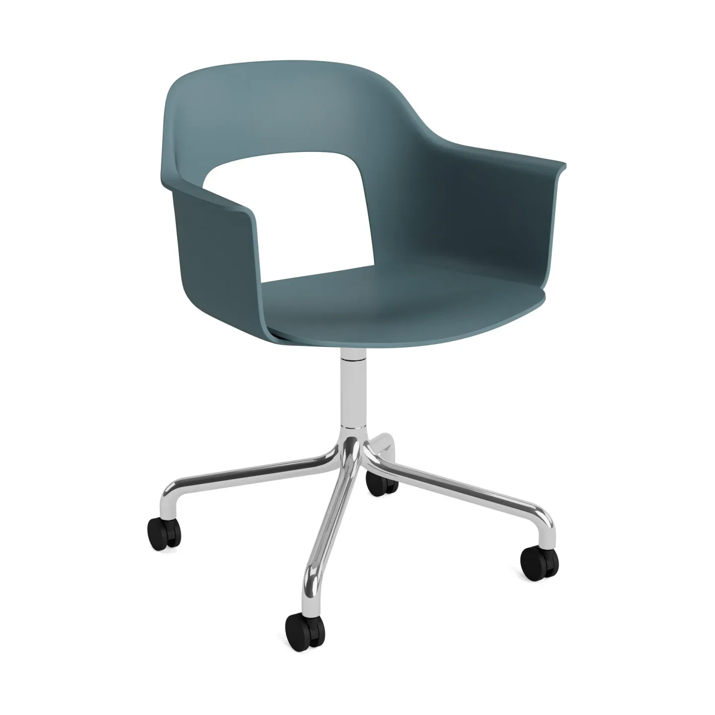 HAY Layout Armchair 261 Stuhl Ocean-polerad aluminium