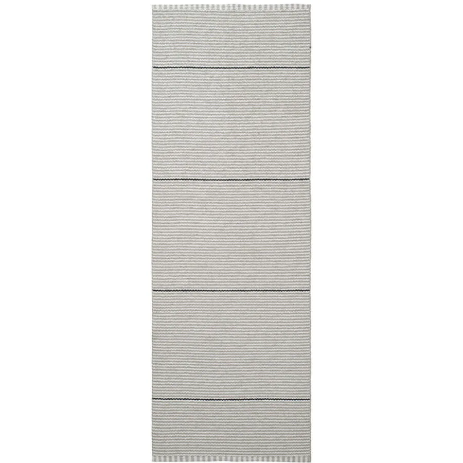 HORREDSMATTAN Outdoor-Teppich Cleo Grau 70 cm 200 cm - Farbe: hellgrau - Material: PVC - Outdoor-Teppich