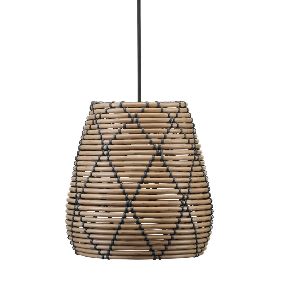 Lollo takskärm Outrdoor Natur Svart - Pr Home (Storlek: 18 cm)