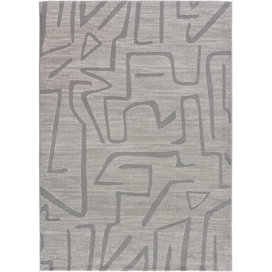 Teppich Africa grau Anderes Muster Polypropylen 160 x 230 cm