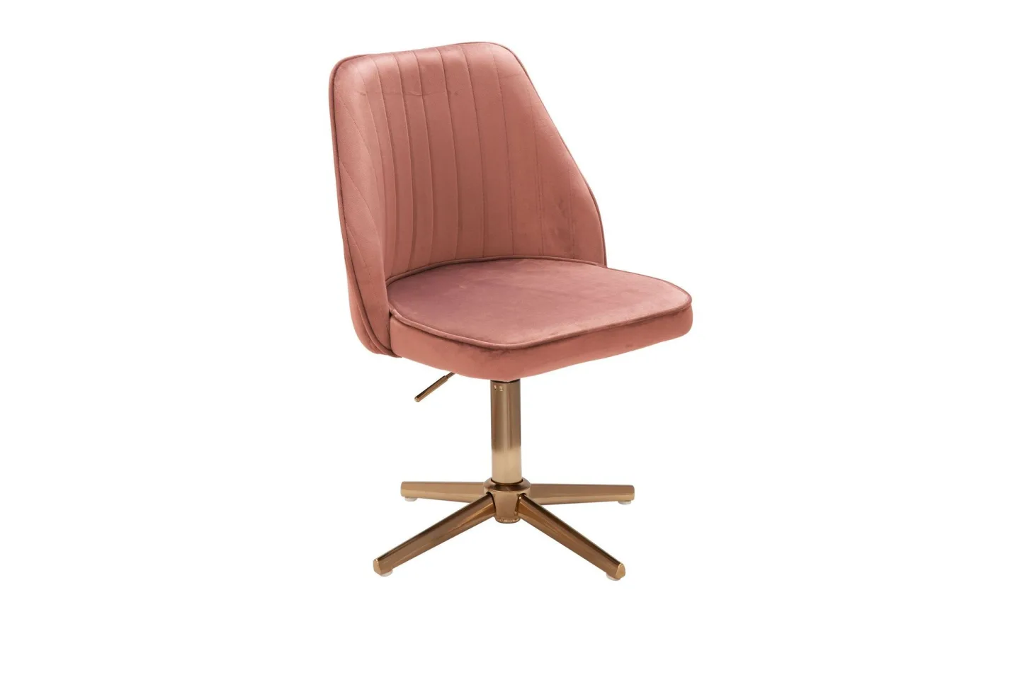 Willowdale Kontorsstol - Rosa/Guld