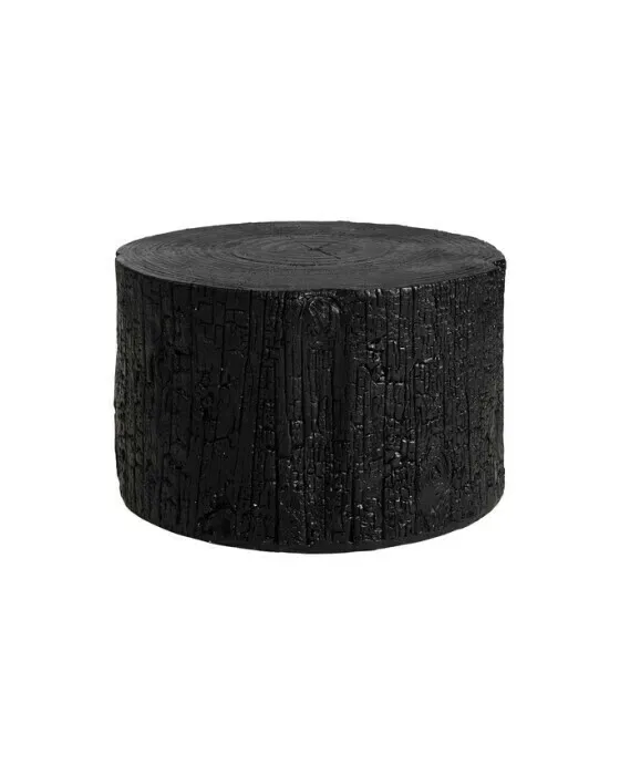 Timber sidebord metal black