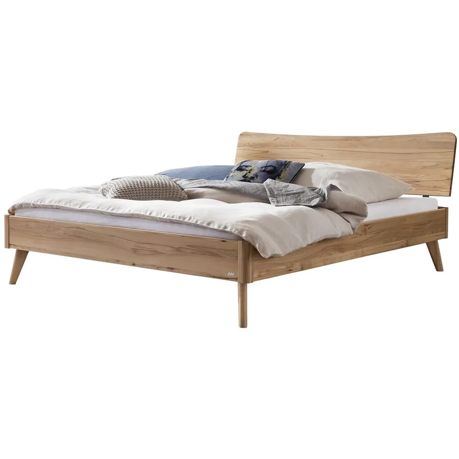 Hasena Bett Castello Wildbuche Natur Buche Massivholz Massivholz 160 x 210 cm