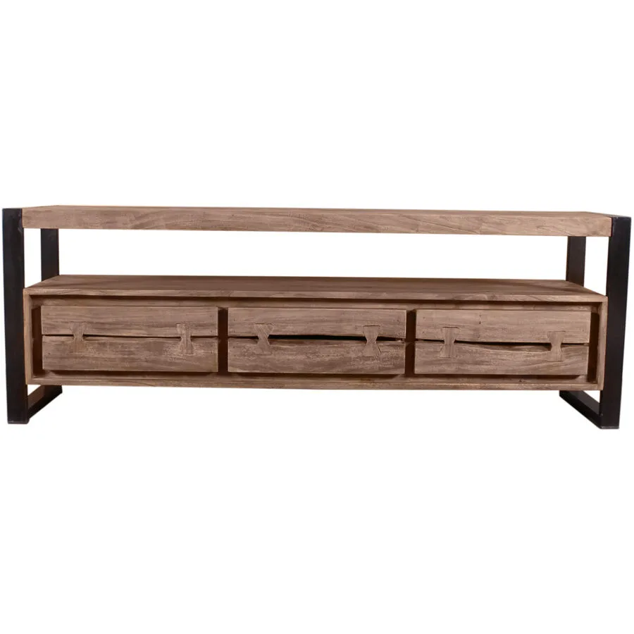 Lowboard Life natur Holz B 160 cm