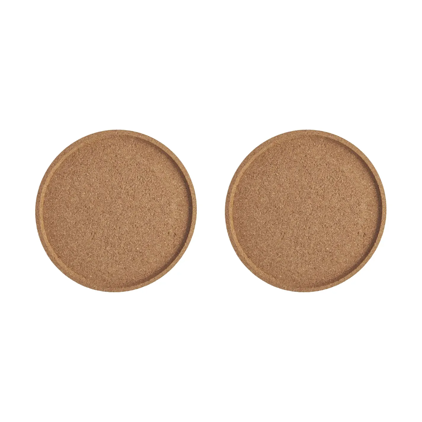 Kosta Boda Viva Korkuntersetzer Ø16,8 cm 2er-Pack Braun