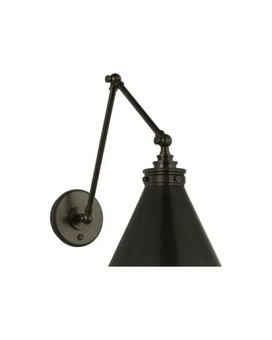Parkington Double Library Wall Light Bronze