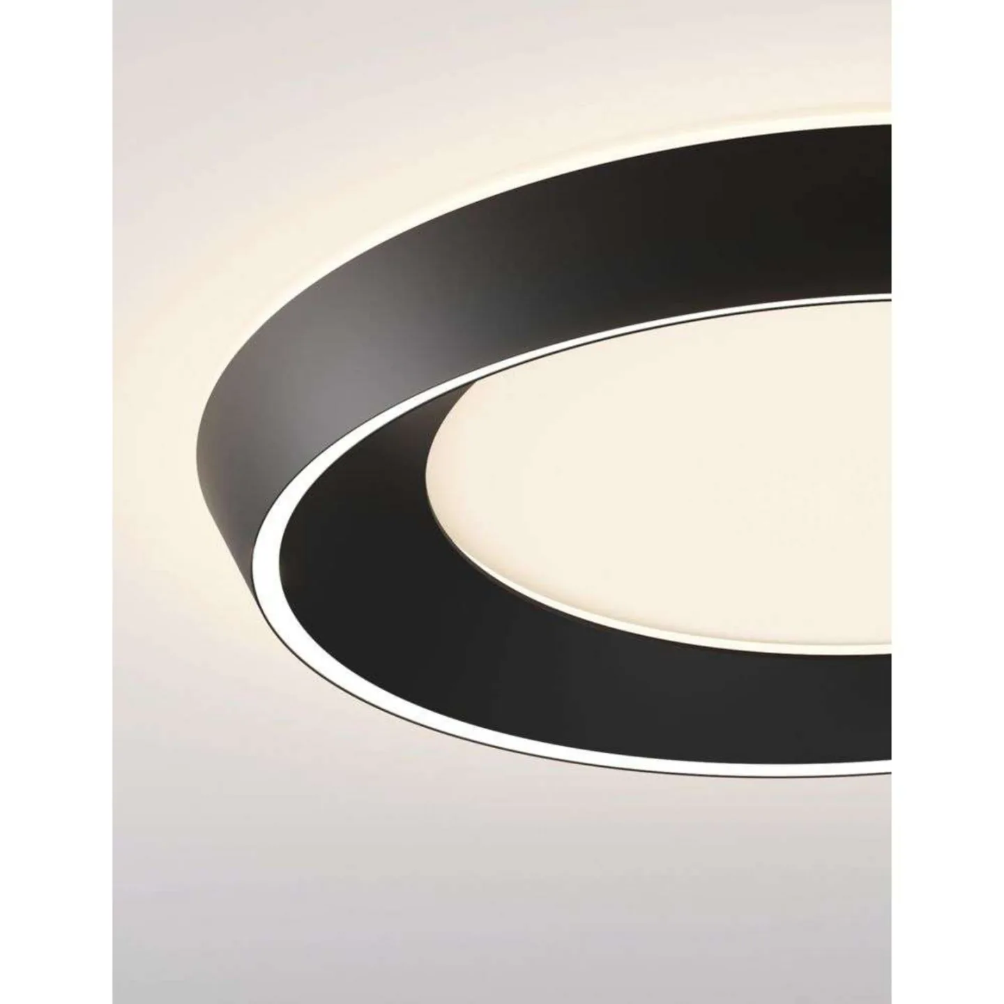 Tidal 60 Taklampe 3000K Matt Svart - Lodes - Soverom - Aluminium - Ring