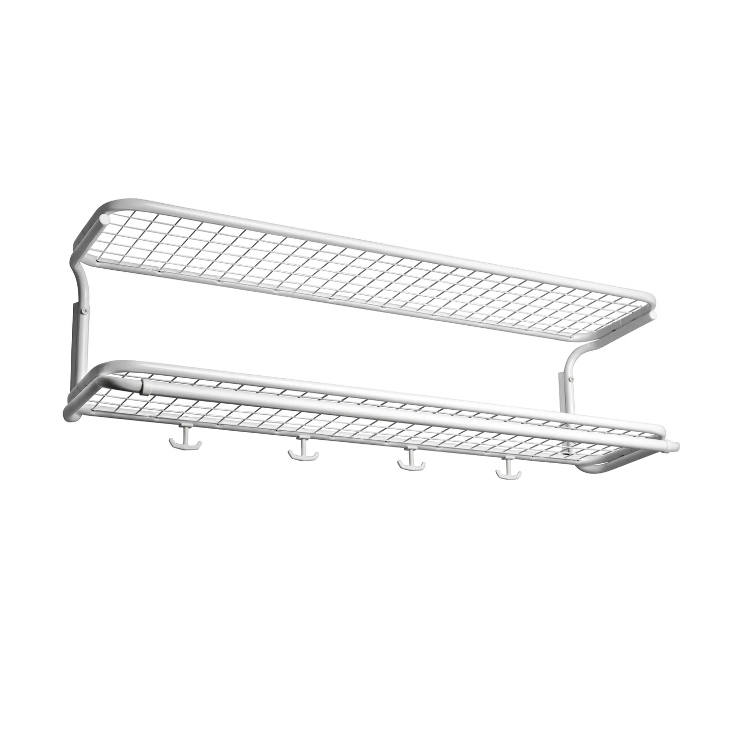 Essem Design - Classic 650 Hatthylla Vit/Vit, 110 cm - Hatthyllor och skohyllor - Gunnar Bolin - Vit - Metall/Plast