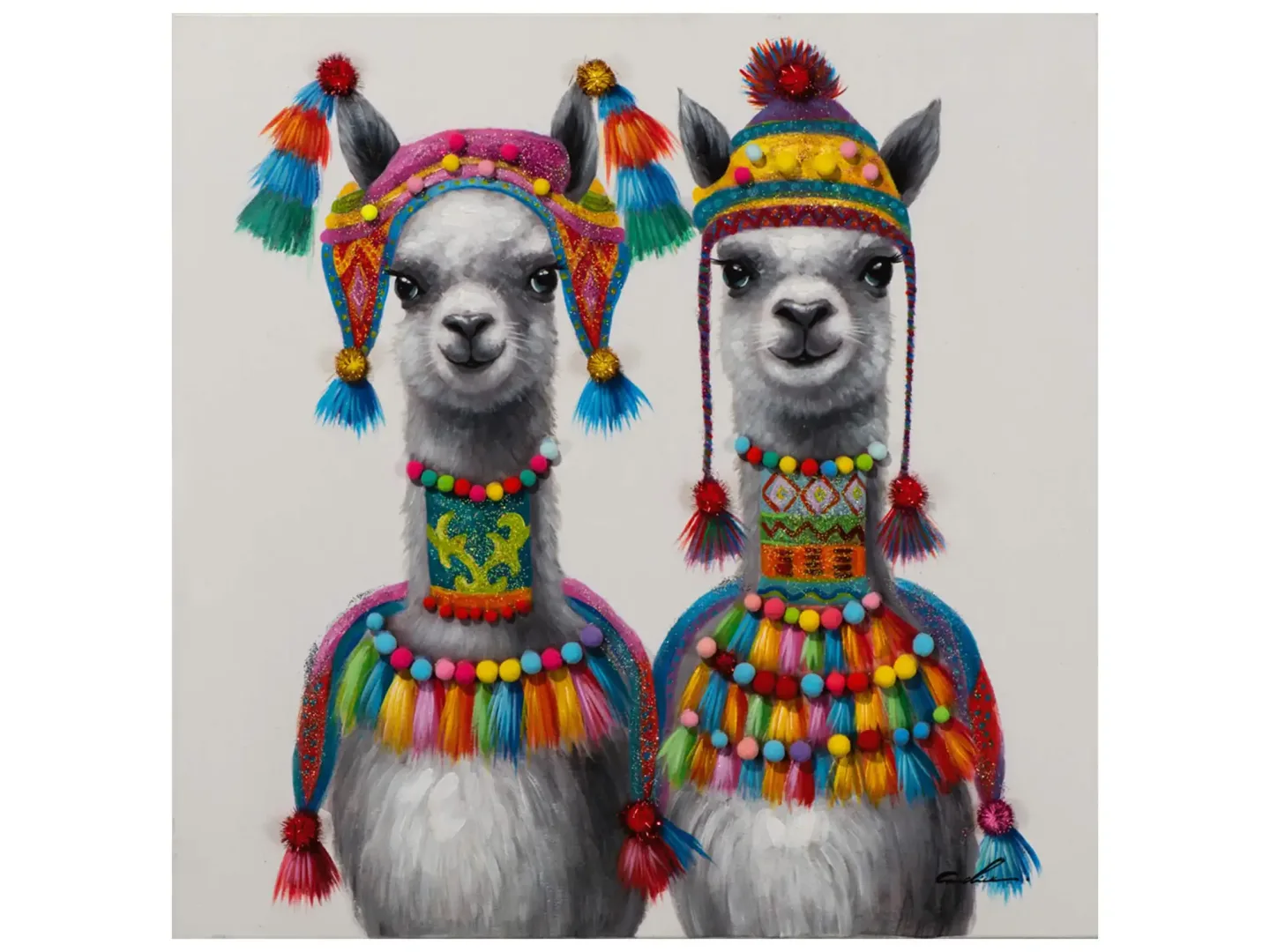 image LAND Bild 2 Lamas im Inka Stil | Schubiger Möbel