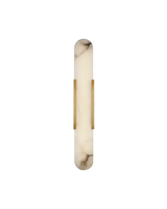 Melange 28" Elongated Sconce Brass