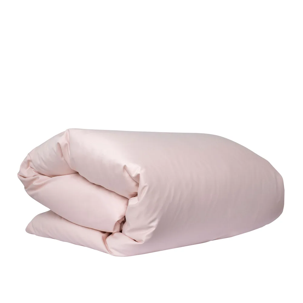 Mille Notti - Satina Påslakan Rosa, 200 x 220 - Påslakan - Rosa