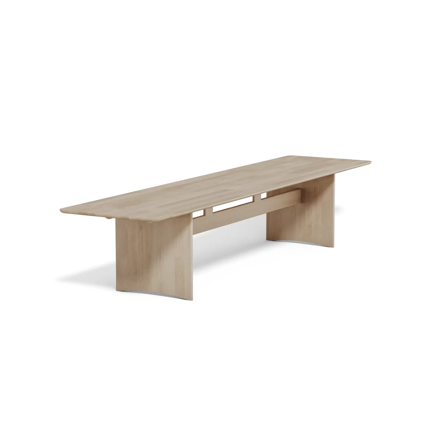Stolab Alt bord 90x385 cm ek Ljus mattlack