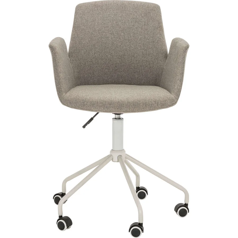 Bürostuhl Lia grau Metall/Alu/Kunststoff H 81.5 cm