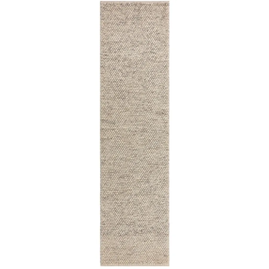 Teppich Lareni Natur Gefleckt/Meliert Wolle, Polyester 230 x 60 cm