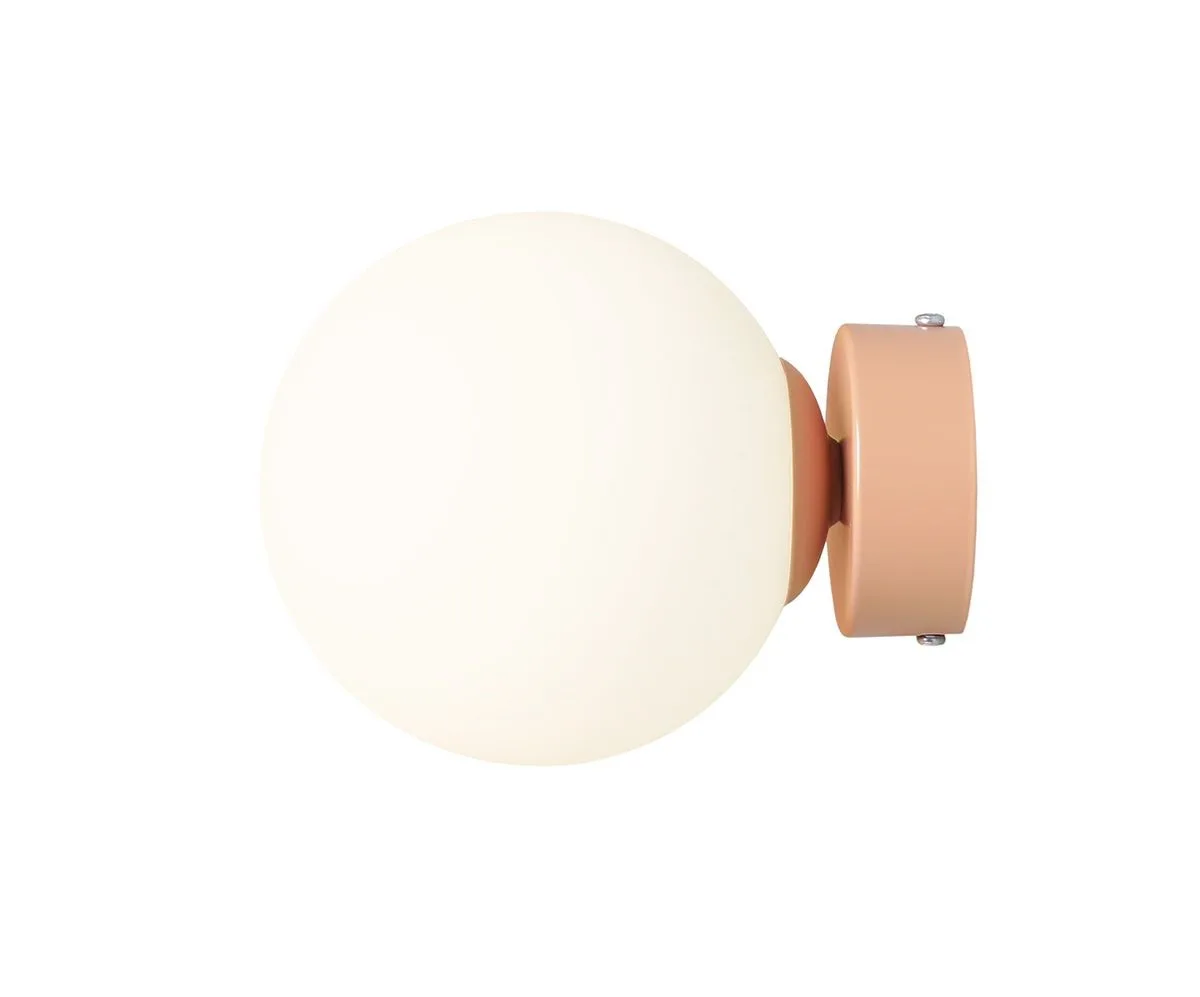 Artera - Ball Ø15 - Vägglampa - Korall